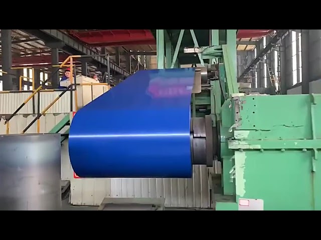 熱い電流を通されたPPGIの鋼鉄コイルの金属の鉄は前に波形のGIシートを塗った